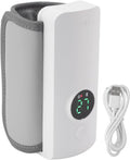 Bottle Warmer, Travel Portable Bottle Warmer, Baby Bottle Warmer for Car, USB Rechargeable Constant Temperature, on the Go for Indoor and Outdoor Shopping, Travel, Build in 3000Mah